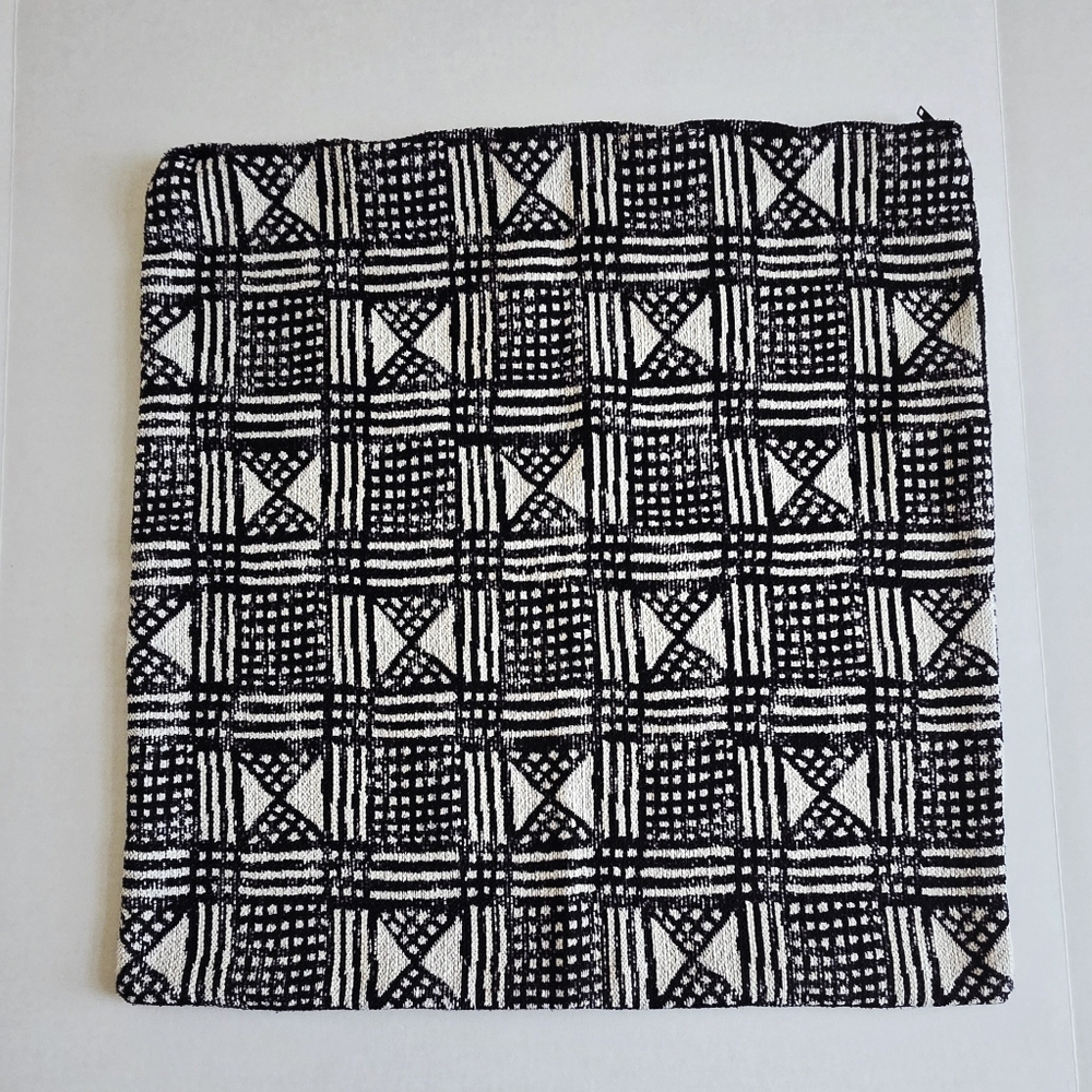 Pillow Shams Tribal Southwest Black And White